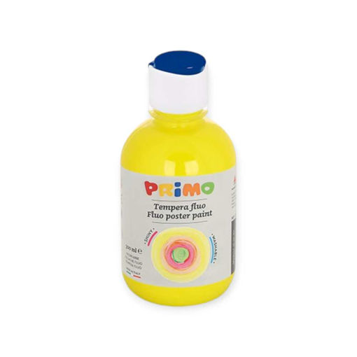 Picture of PRIMO 300ML FLUORESCENT POSTER PAINT YELLOW